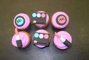 MAC make-up cupcakes 