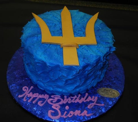 Trident Icing Cake