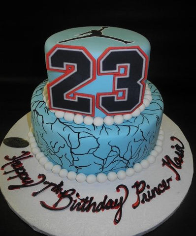 Jordan Fondant Cake 