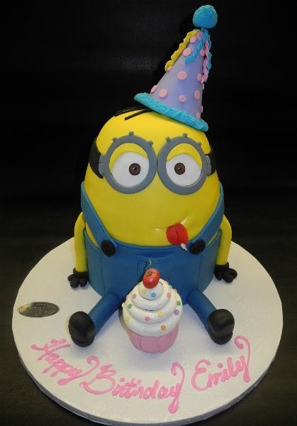 Minion Birthday 3D Figurine