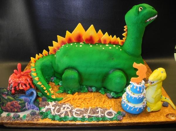 Dinosour Shape Cake