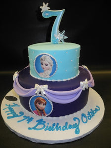 Frozen Cake 2 tier