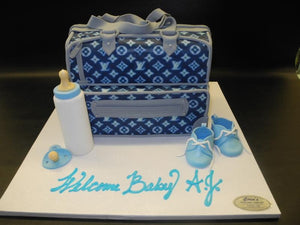 3 Tier Louis Vuitton Cake Tutorial for Beginners, cake, sugar, recipe