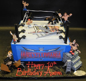 WrestleMania Cake 843