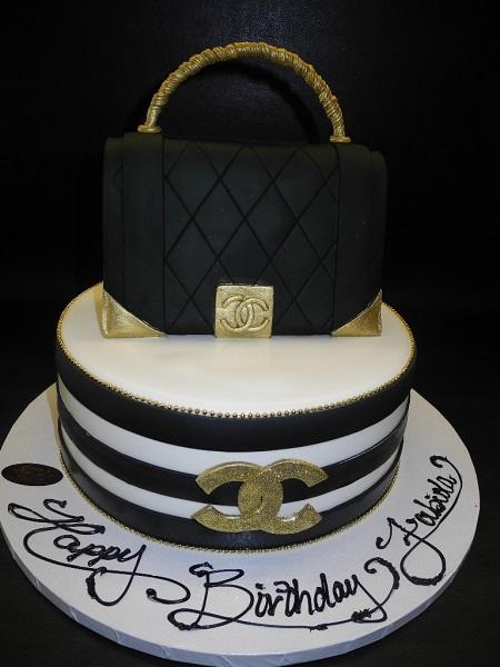 Chanel Cake - Bags , Shoe And Perfume - The House of Cakes Dubai