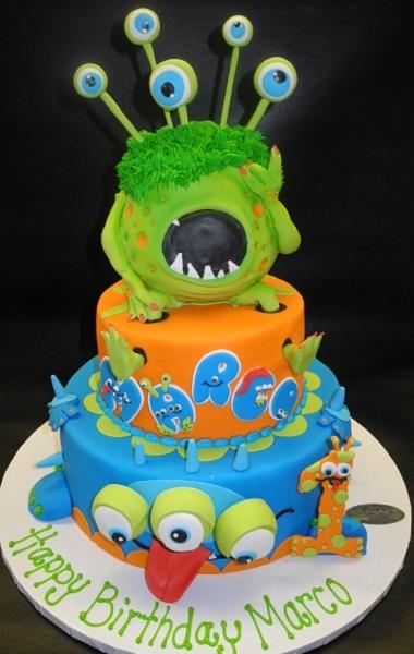 monsters inc cakes Monster cake