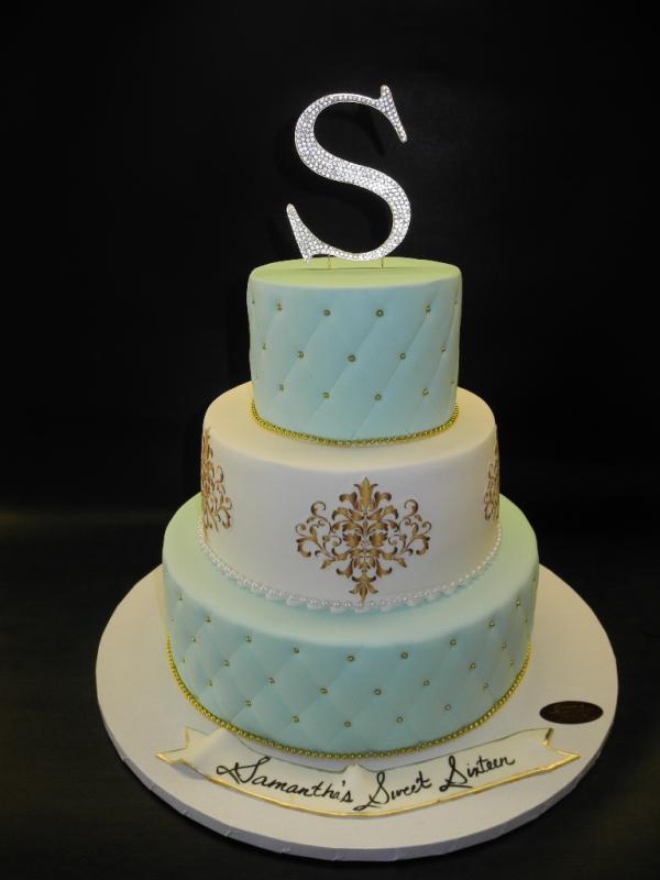 Diamond Imprinted cake