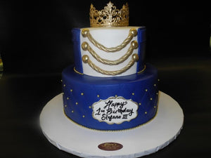 Royalty Baby Shower cake