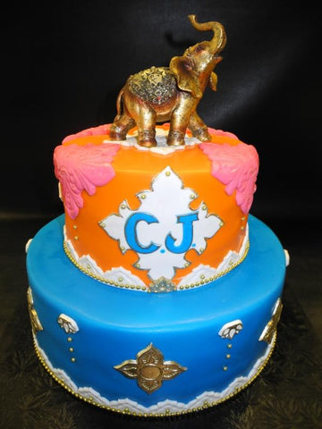 moroccan theme cake