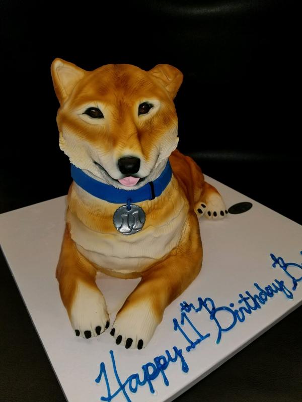 dog cake