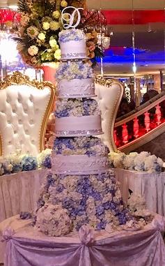 Floral Wedding Cake W187