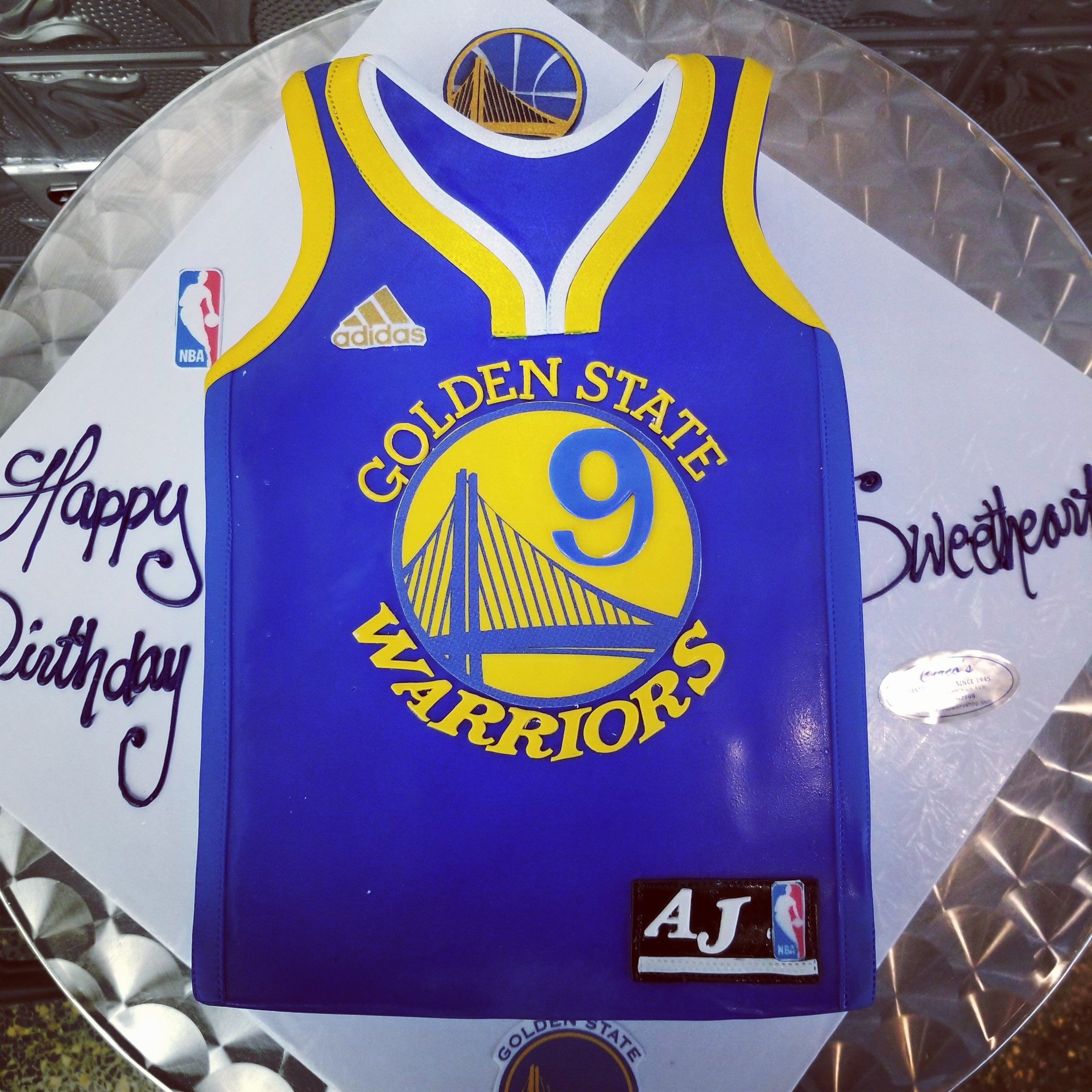 Sports Jersey Cake | Heavenly Taylored Sweets