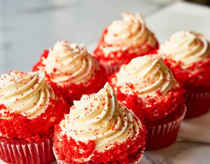 Red Velvet Cupcakes (set of 6) For Store Pickup and Local Delivery ONLY.