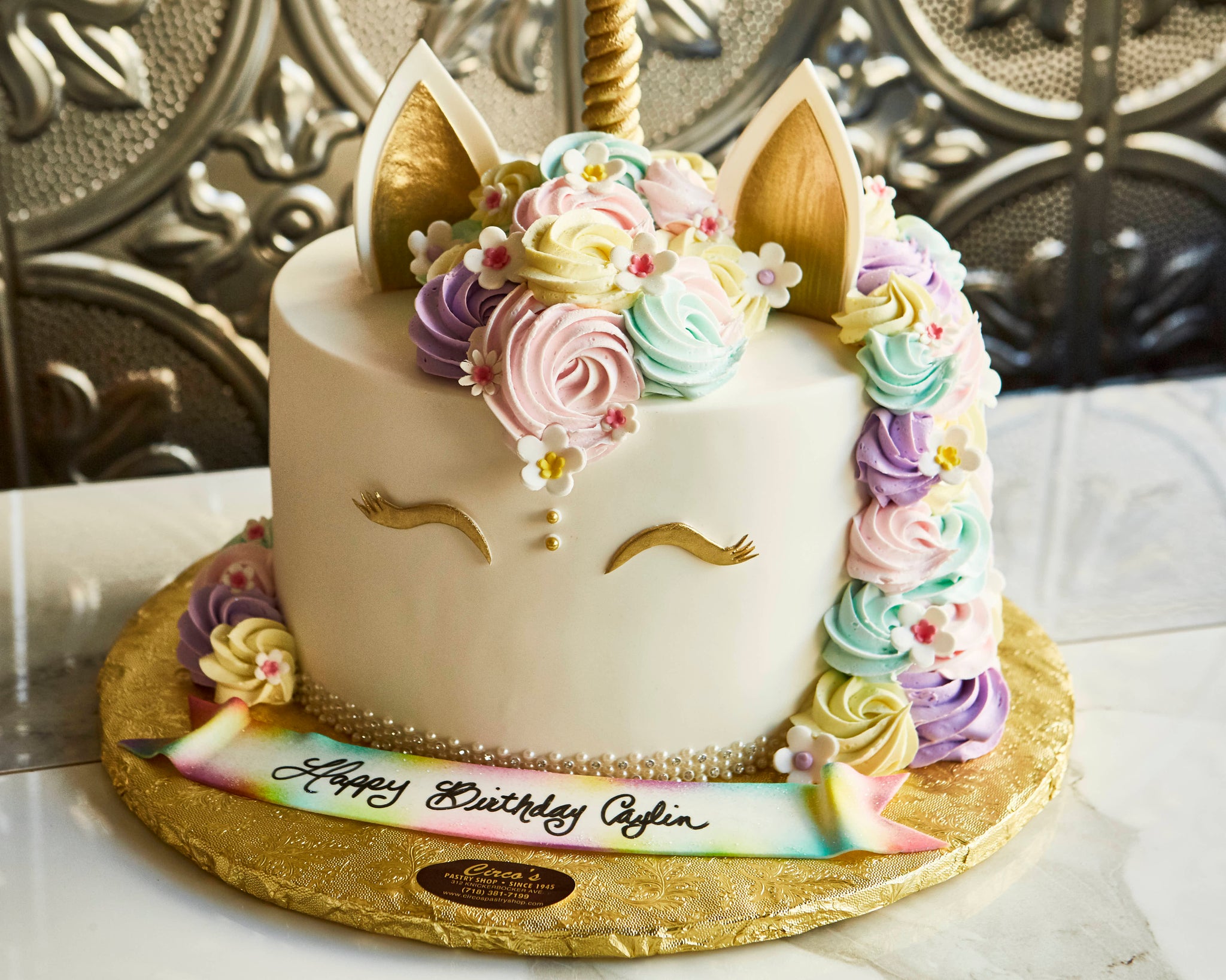 Over the Rainbow Unicorn Birthday Cake – Freed's Bakery