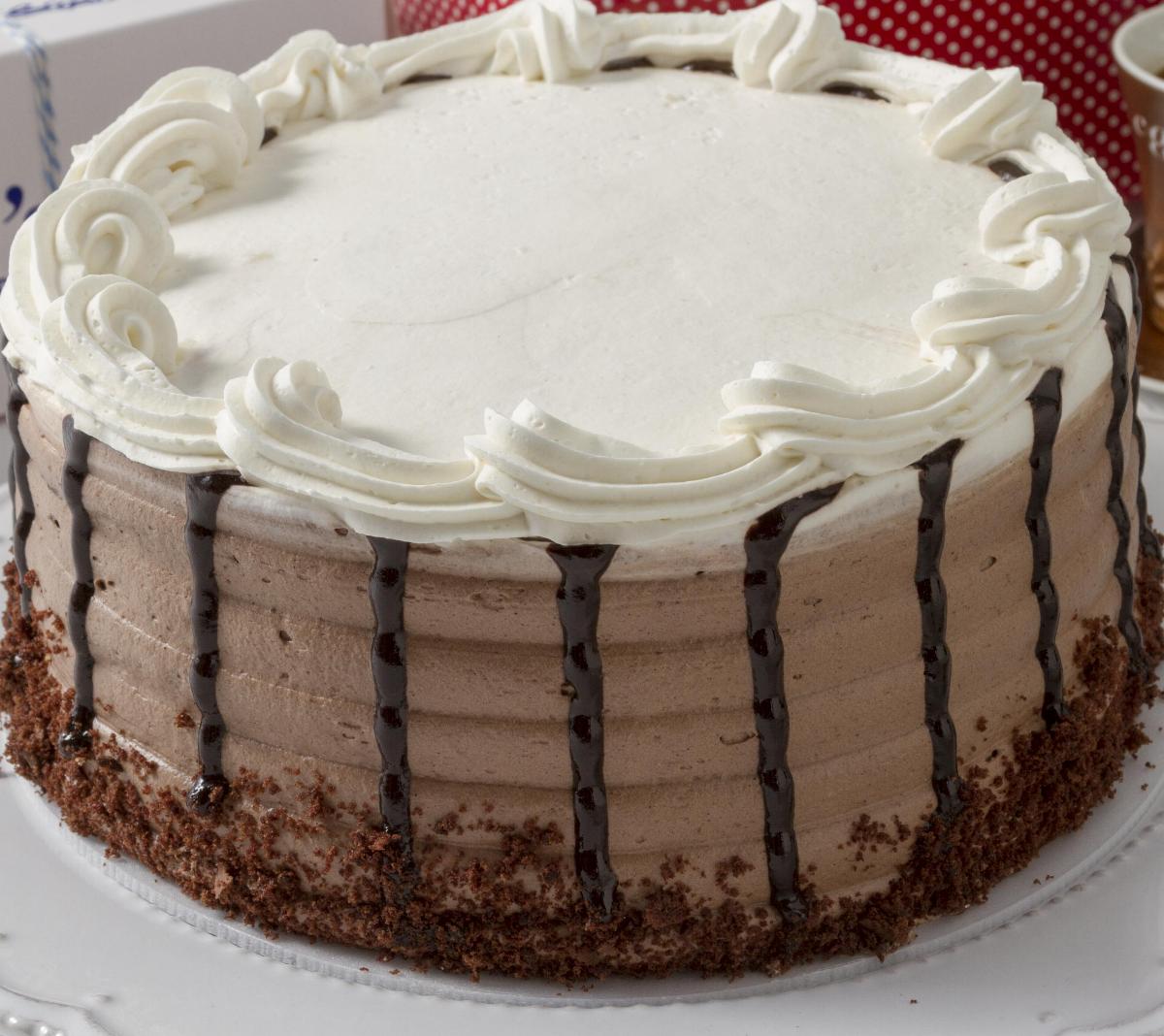 Chocolate & Vanilla Mousse cake For Local Delivery or Curbside Pickup ONLY