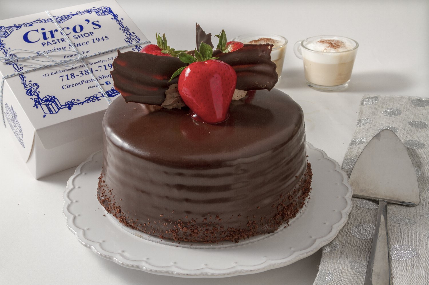 Chocolate Mousse Cake (BEST SELLER) For Local Delivery or Curbside Pickup ONLY