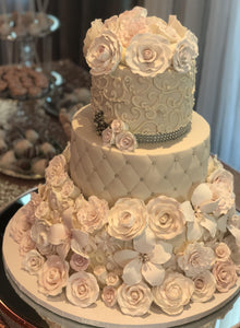 Floral Wedding cake W188